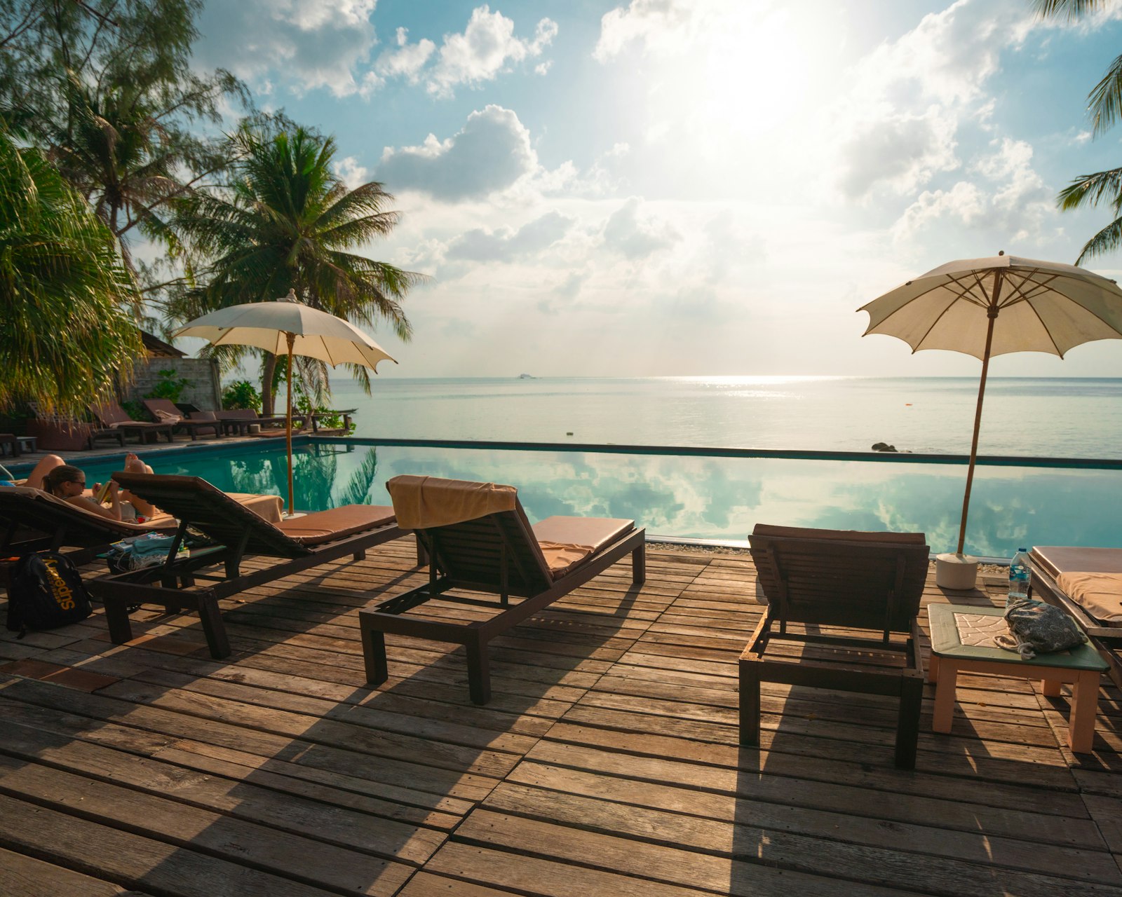 The sea deck