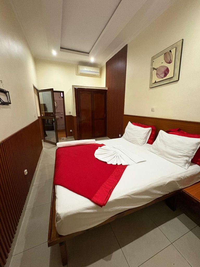 The balcony at Mirton Hotel, Bujumbura